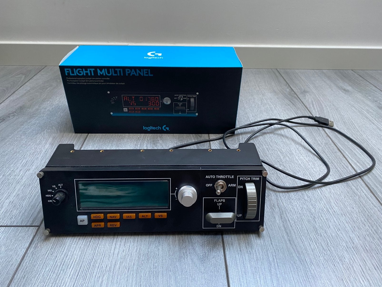 Logitech flight multi panel, Ophalen, Zo goed als nieuw