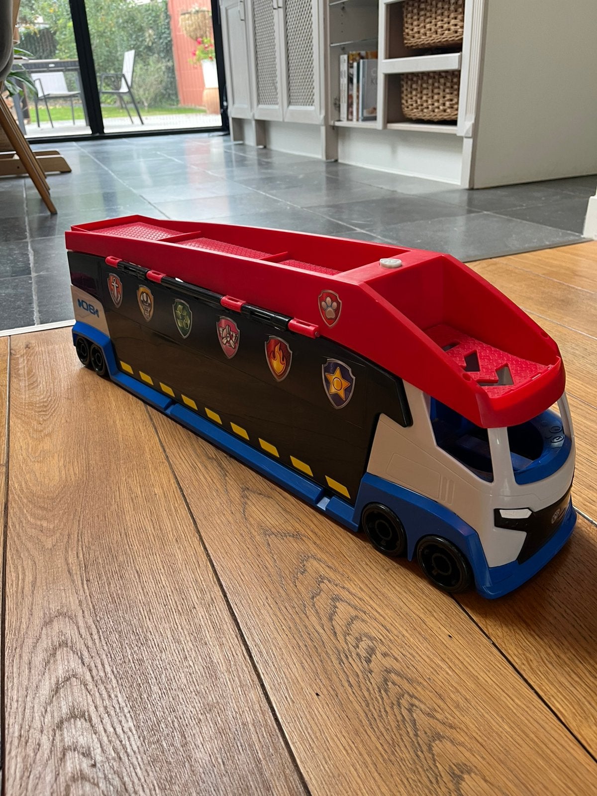 Paw Patrol bus, Ophalen, Zo goed als nieuw