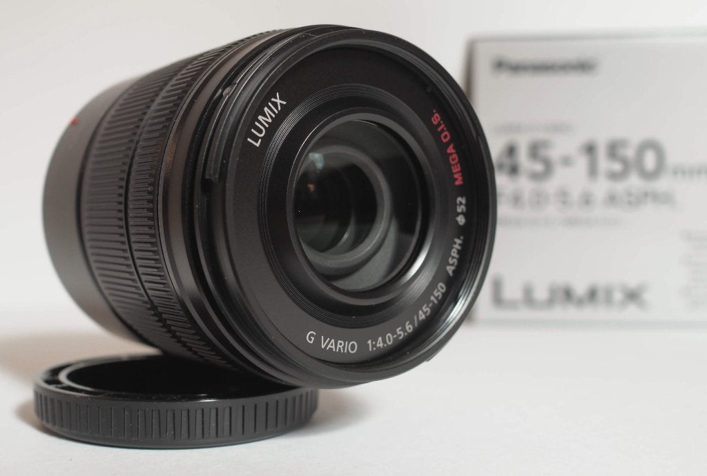 Panasonic Lumix G Vario 45-150 mm F/4-5,6 ASPH. Méga OIS, Enlèvement ou Envoi, Comme neuf, Téléobjectif, Zoom