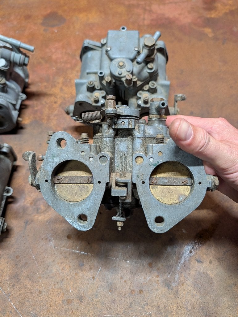 Set Solex DDH carburatoren, Ophalen of Verzenden, Gebruikt, Alfa Romeo
