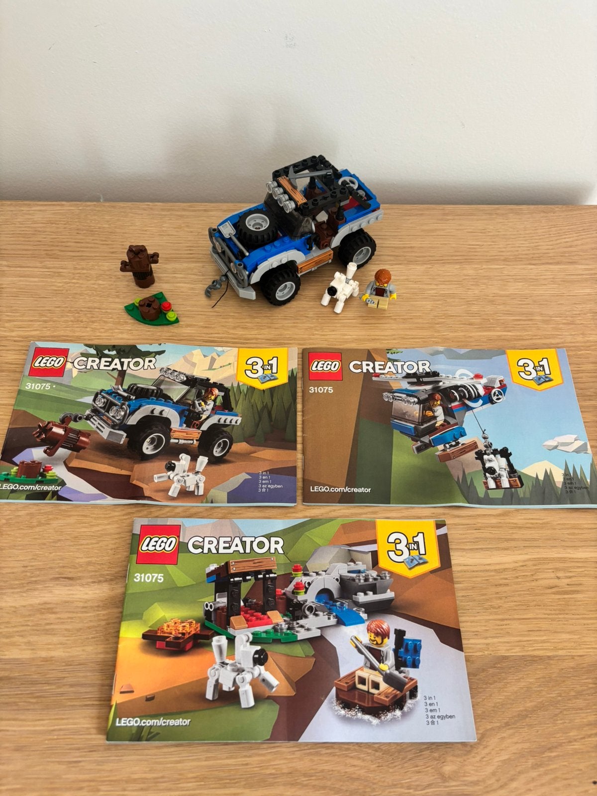 Lego creator 3in1 Outback Adventures 31075, Enlèvement ou Envoi, Lego, Comme neuf, Complet