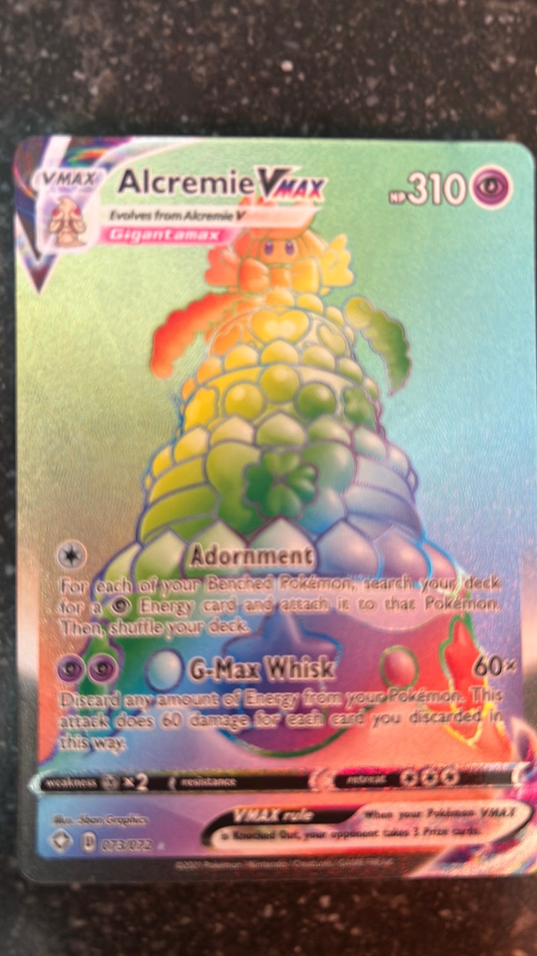 Pokemon kaart alcremie 5€, Enlèvement, Comme neuf