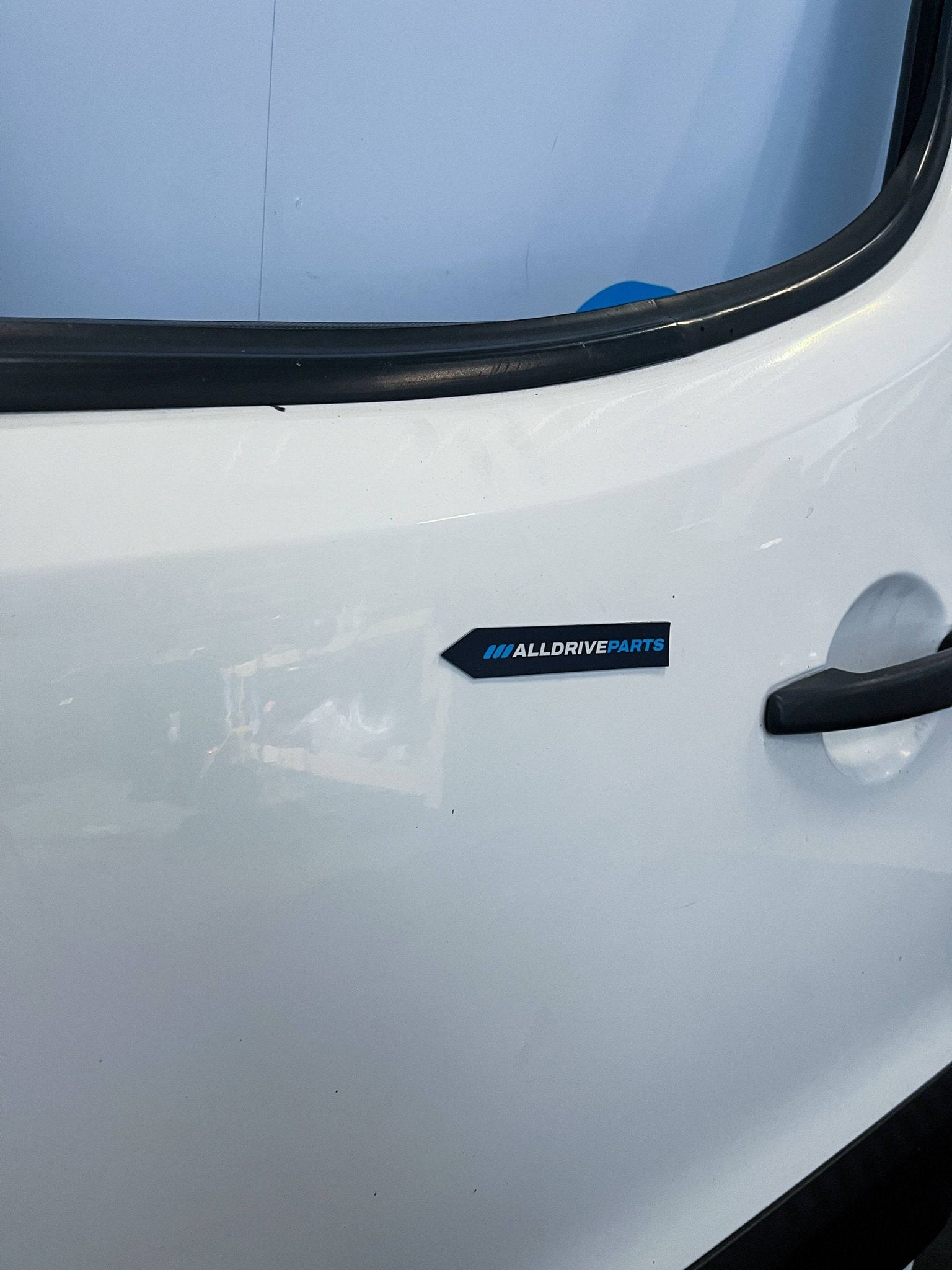 Voorportier links voor Peugeot Partner wit EWP 9002Z3, Auto-onderdelen, Gebruikt, -, Deur, -