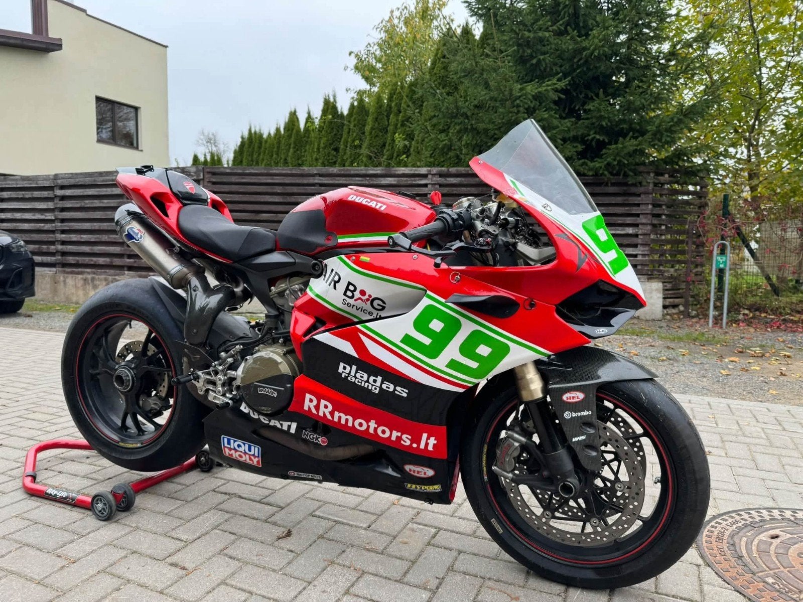 Ducati Panigale 1199 circuitmotor piste track, Motoren, Ophalen