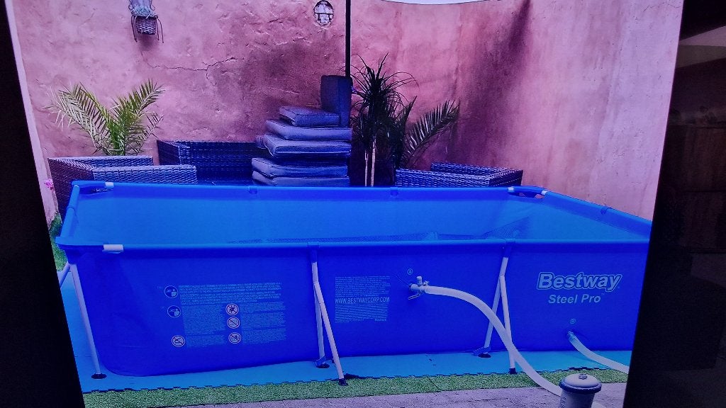 Piscine, Enlèvement, Comme neuf, Rectangulaire, Piscines hors sol