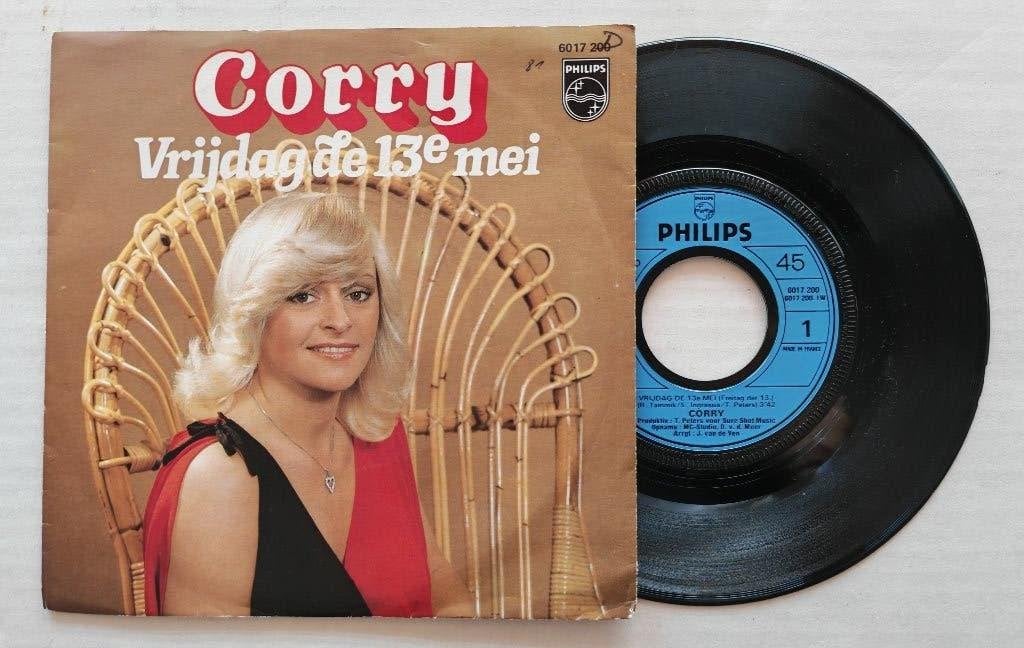 CORRY - Vrijdag de 13e mei (45t), Enlèvement ou Envoi, Comme neuf, 7 inch, En néerlandais