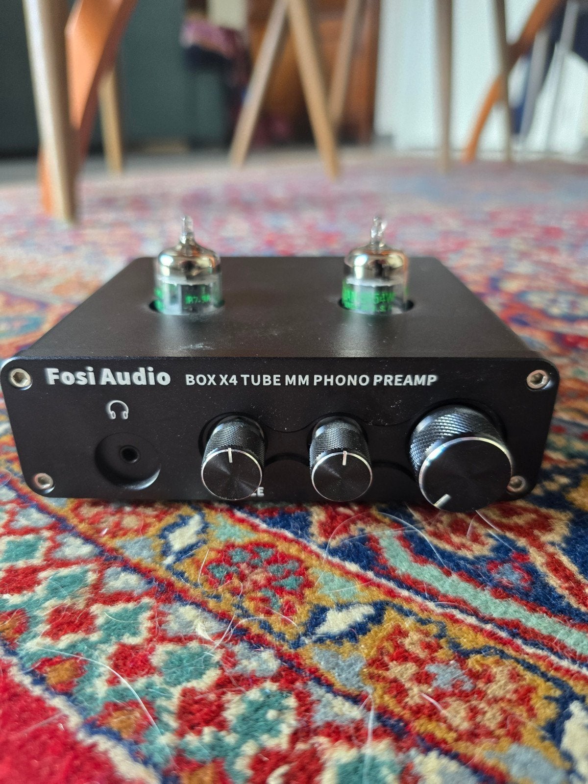 Fosi Audio box X4 Tube Moving Magnet Phono Preamp, Audio, Tv en Foto, Buizenversterker, Ophalen