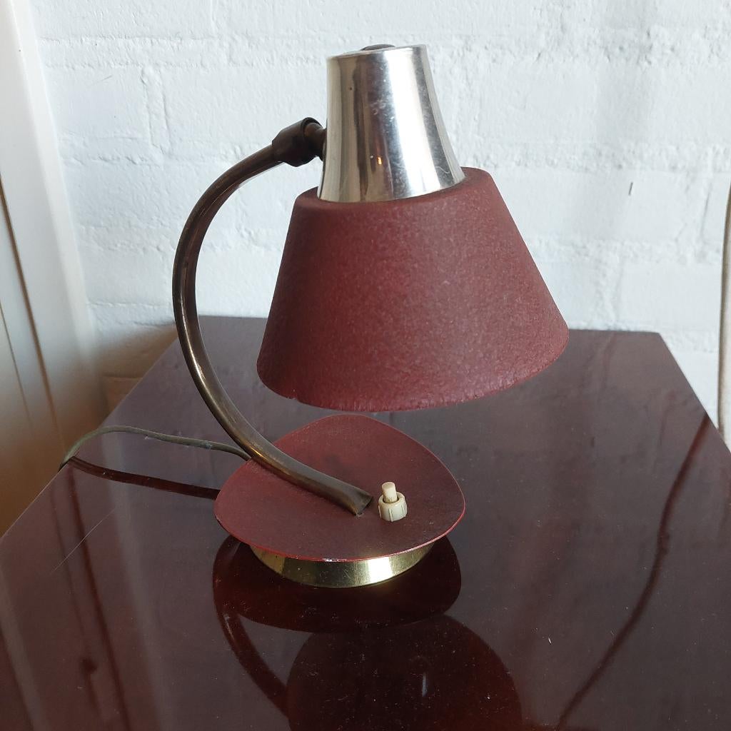 Lamp lampje nachtlampje verlichting tafellampje vintage., Antiek en Kunst, Ophalen