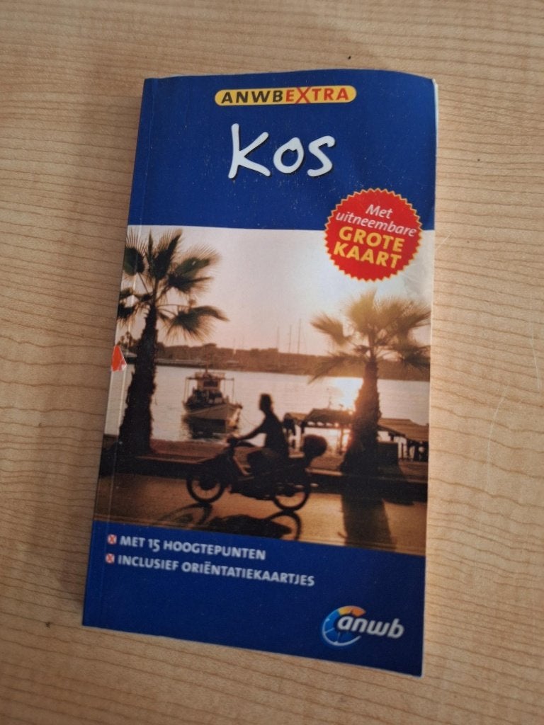 reisgids kos - anwb extra-, Boeken, Reisgidsen, Ophalen of Verzenden, Zo goed als nieuw, Reisgids of -boek, ANWB
