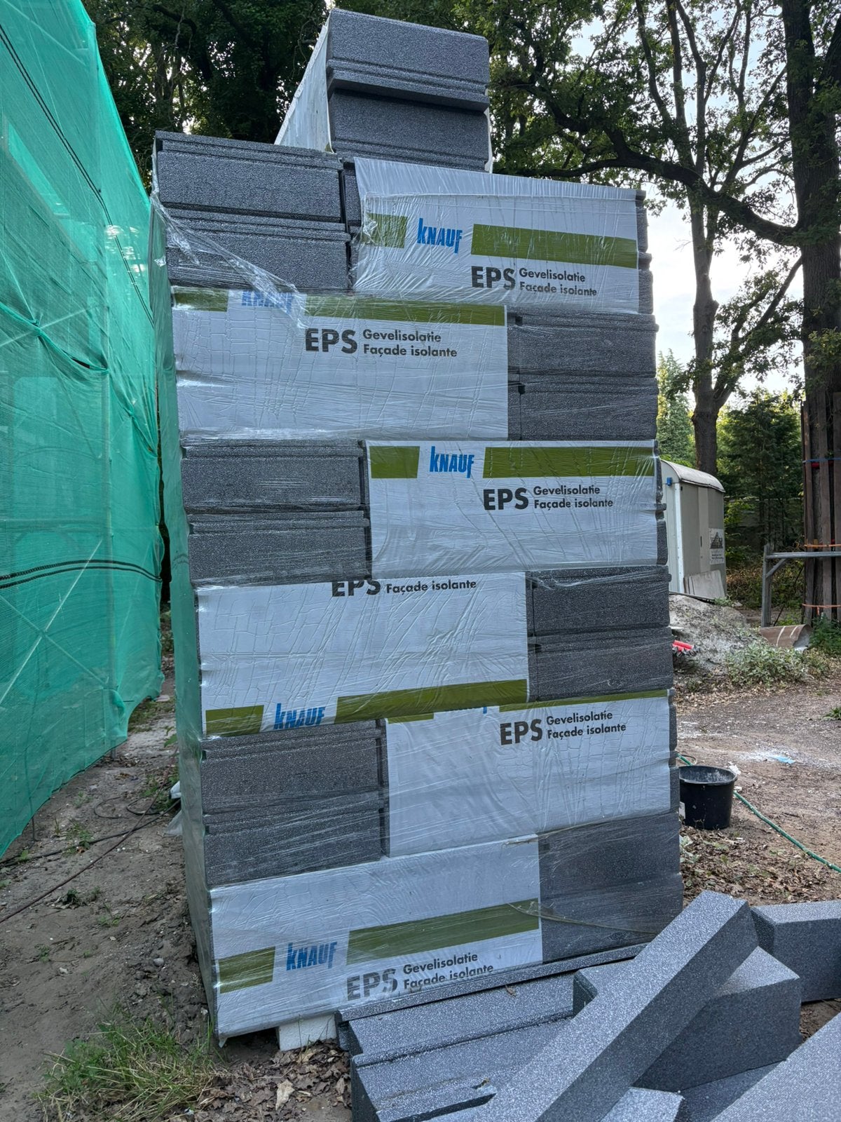 EPS gevelisolatie 200mm dikte 19m2, Ophalen, Nieuw