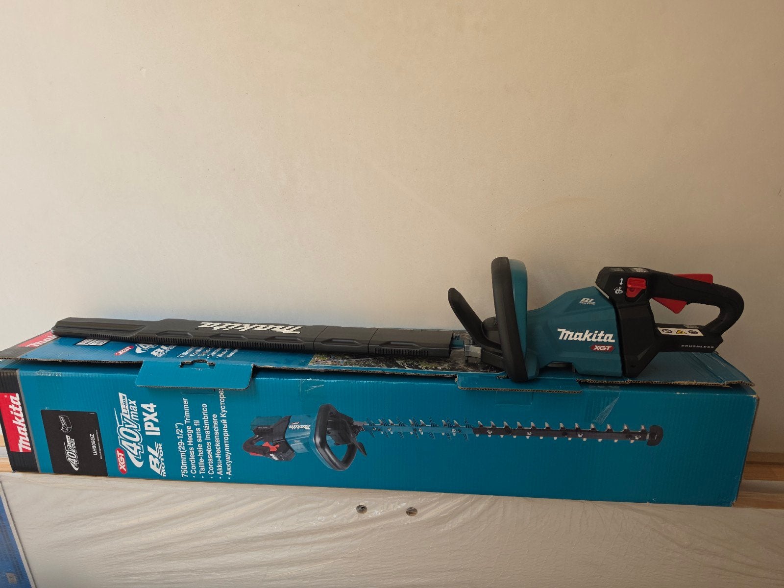 Makita 40v xgt heggenschaar, Ophalen, Nieuw, Accu, Makita