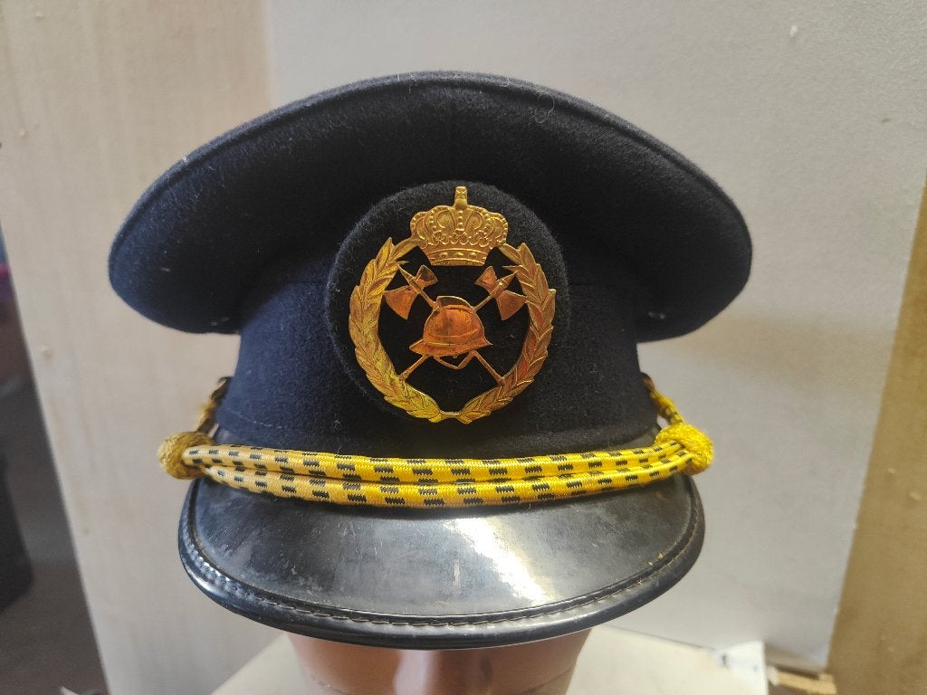 Casquette pompier belge, Collections, Objets militaires | Général, Enlèvement ou Envoi