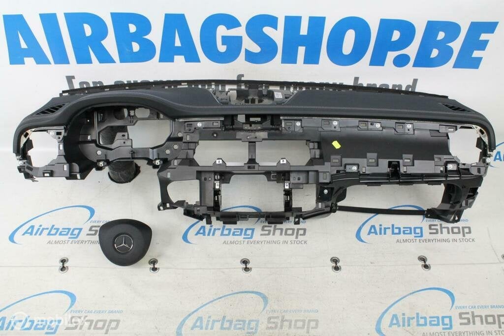 Airbag kit Tableau bord couture blanche Mercedes Classe X, Enlèvement ou Envoi, Utilisé