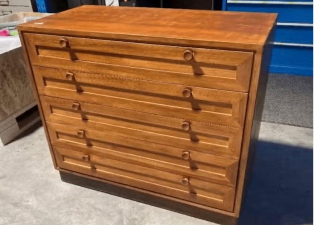 Scandinavisch design ladekastje, Ophalen, Gebruikt