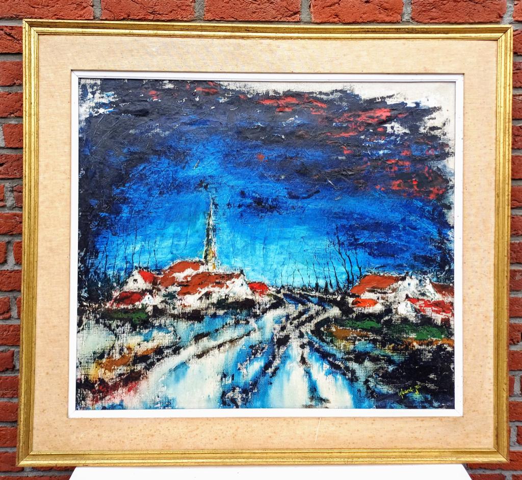 schilderij van Lybaert Jul ( Julien ) Gent, Antiek en Kunst, Ophalen