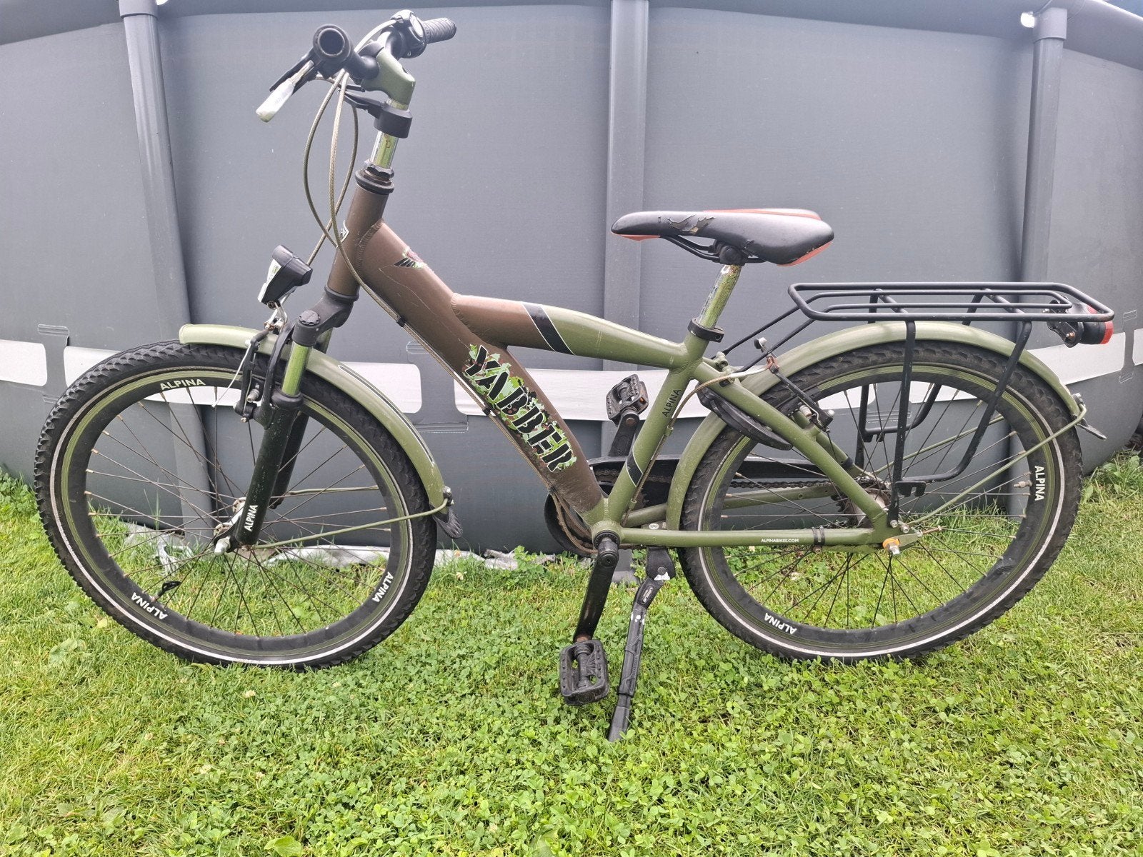 Jongensfiets 24 inch, Ophalen