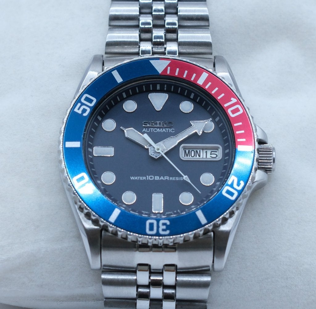 Seiko SKX025 "Mini" SUB-Style Decembre 2008, Ophalen of Verzenden, Zo goed als nieuw