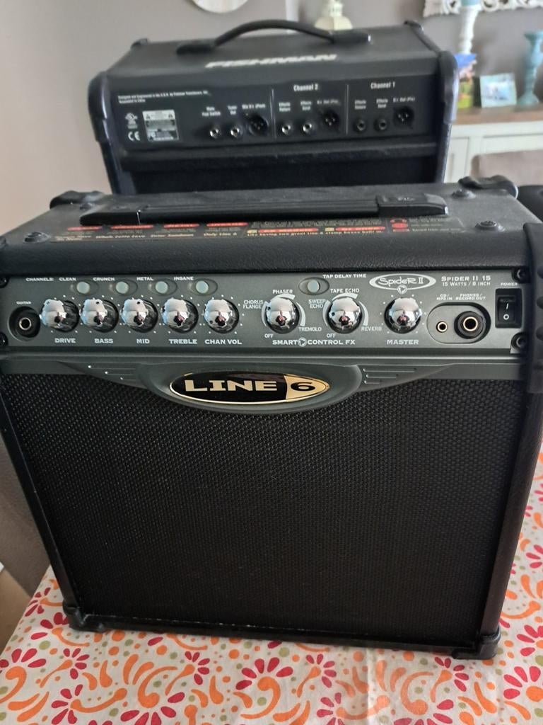 Line 6 Spider II 15W, Musique & Instruments, Amplis | Basse & Guitare, Utilisé, Guitare, Moins de 50 watts, Enlèvement