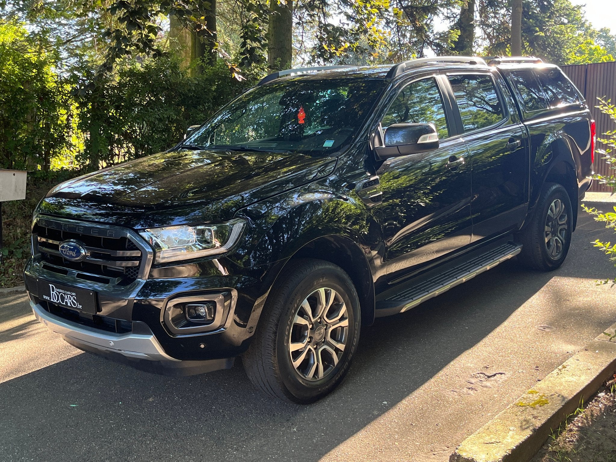 Ford Ranger Wildtrack 2.0 BiTurbo-Xenon-Verw Leer-Cam-19", Auto's, Ford, Automaat, Gebruikt, 4 cilinders, Zwart