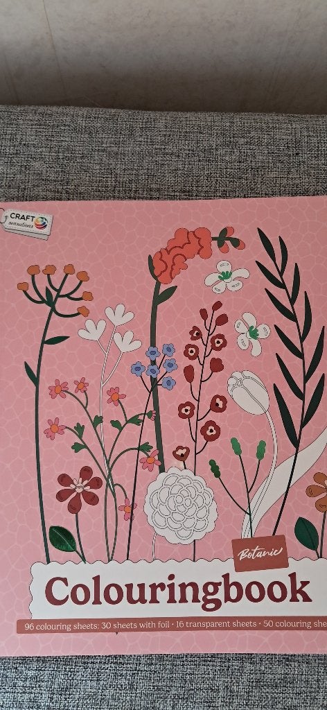 Boek kleurboek voor volwassenen colouring  book Botanica, Boeken, Ophalen, Nieuw