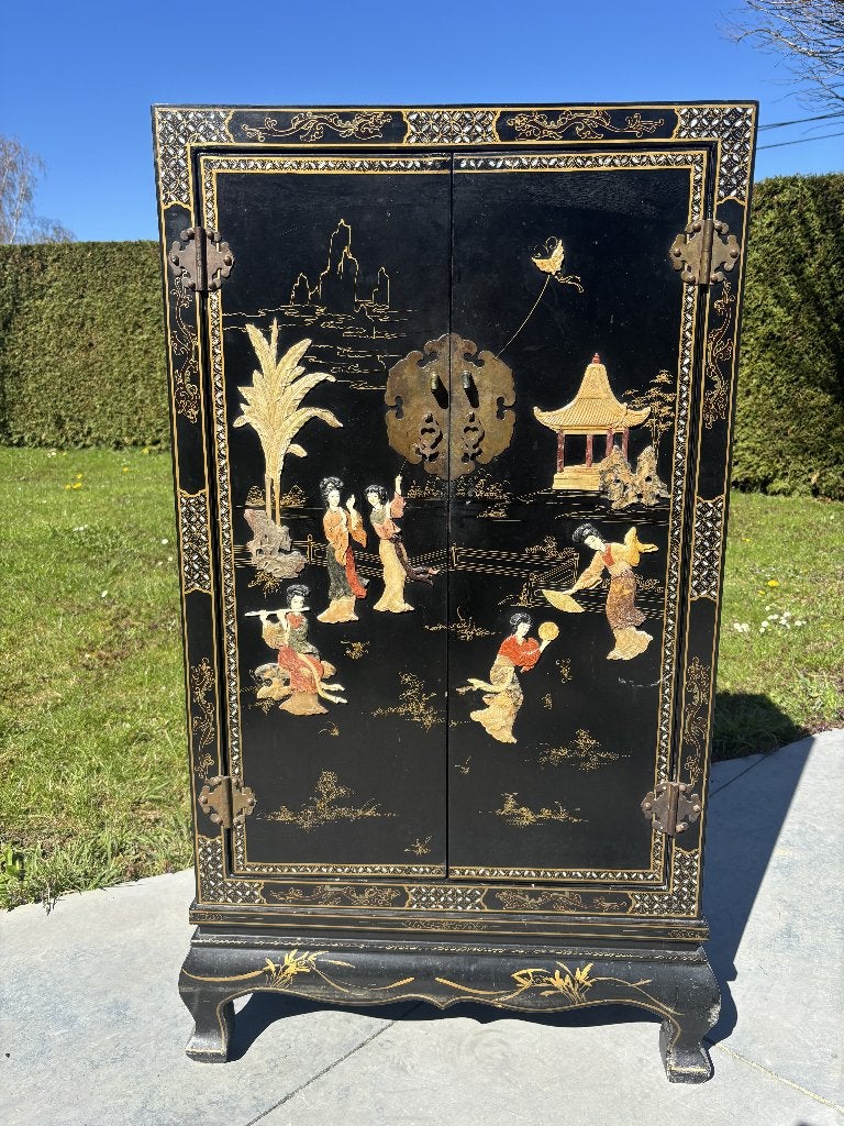 Meuble chinois télévision, Antiquités & Art, Enlèvement