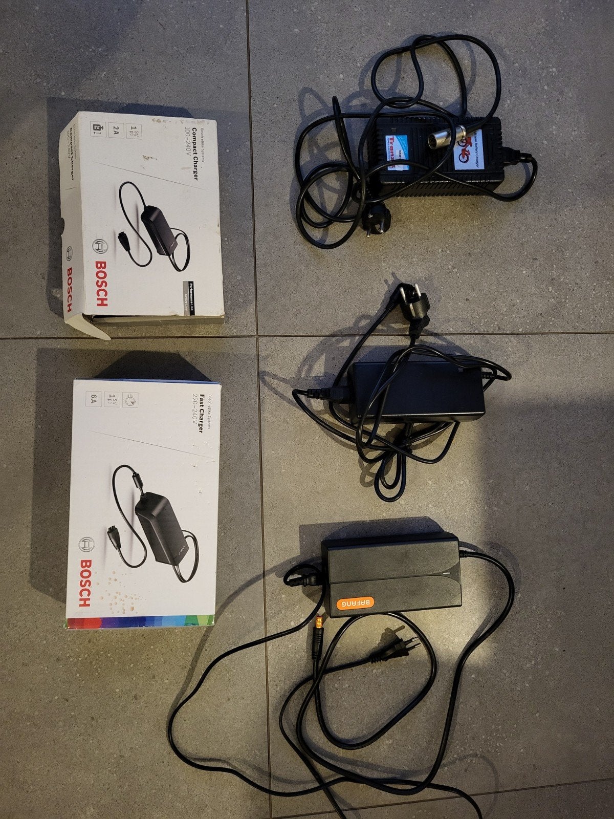 opladers elektrische fiets