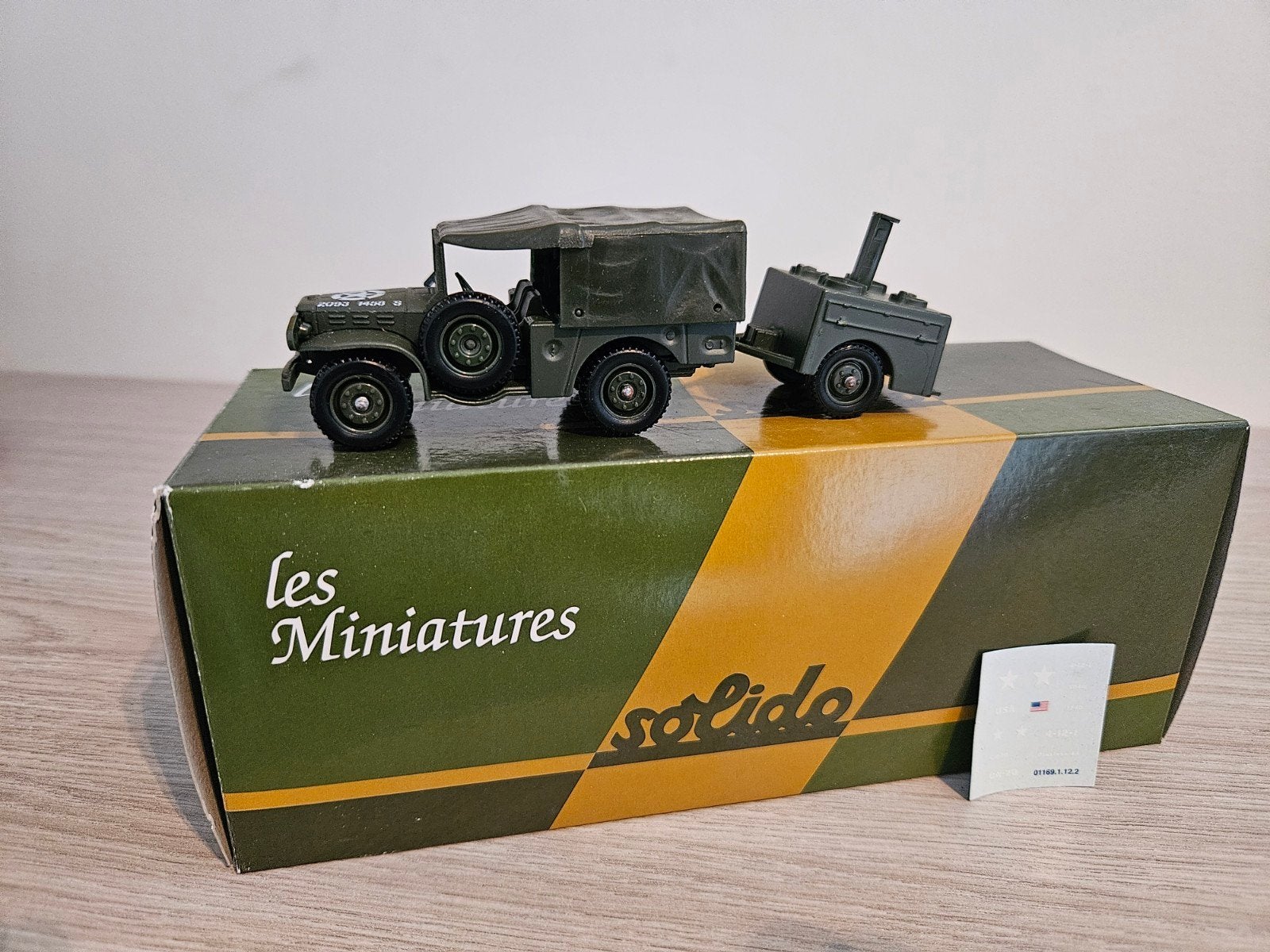 Solido Dodge avec cuisinière., Enlèvement, Comme neuf, Voiture, Solido