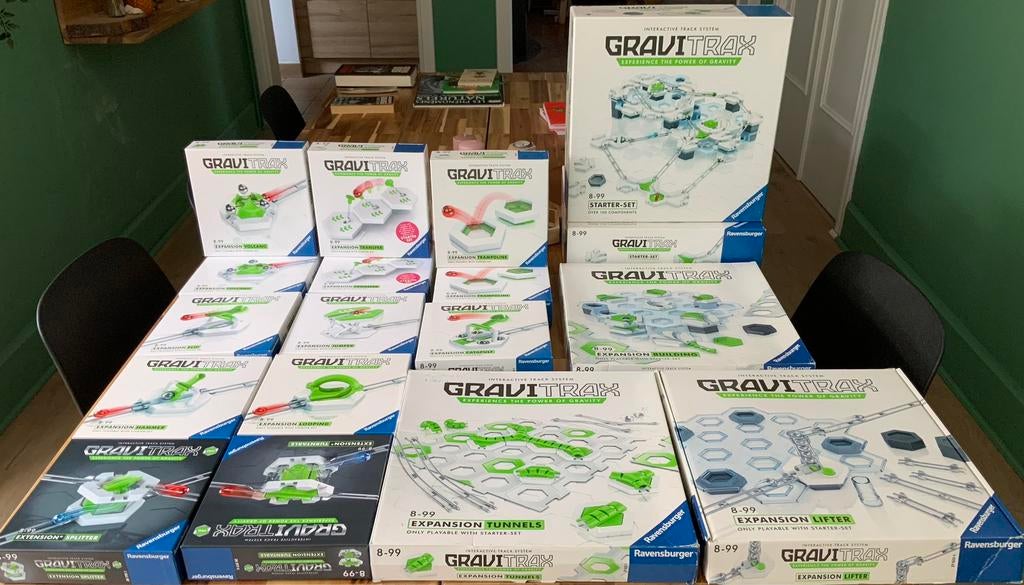 GRAVITRAX JACKPOT +Pro-extensie — compleet en schaalbaar, Ophalen, Gebruikt
