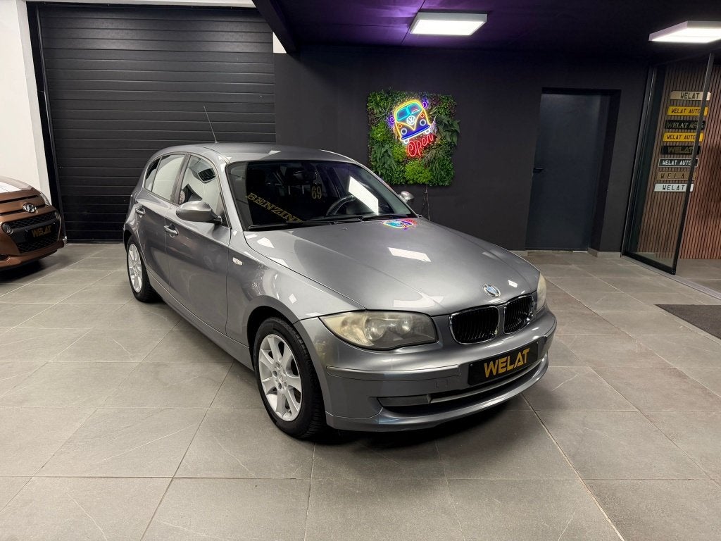 BMW 1 SERI 1.6 LITER BENZINE TOP STAAT, 1 Reeks, Zwart, 1600 cc, Bedrijf