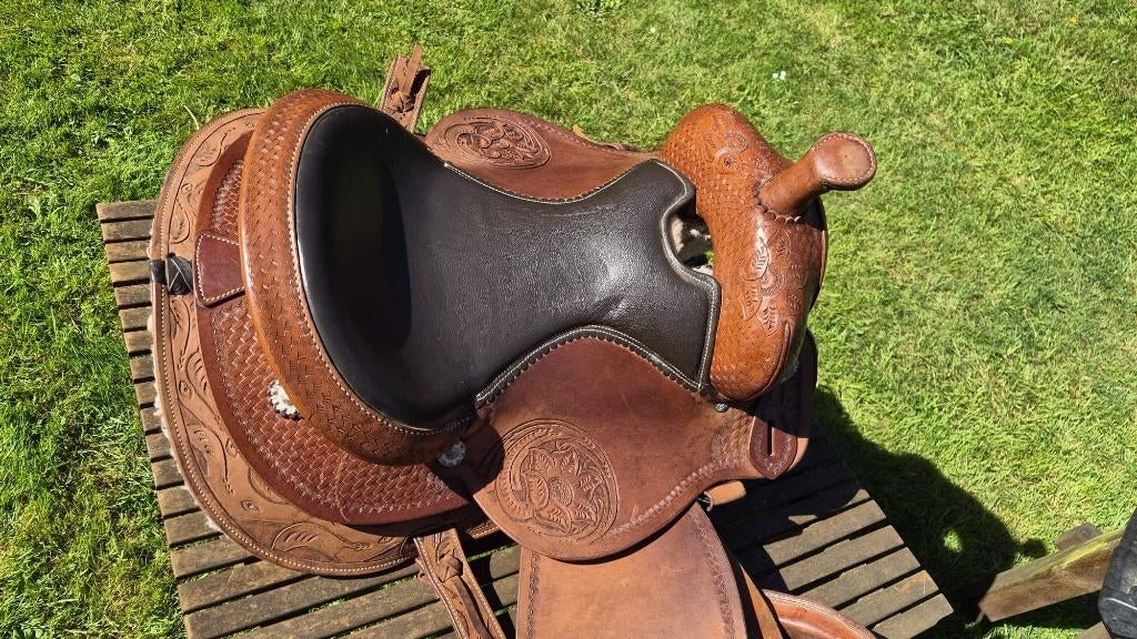 Westernzadel met toebehoren te koop, Enlèvement, Comme neuf, Western