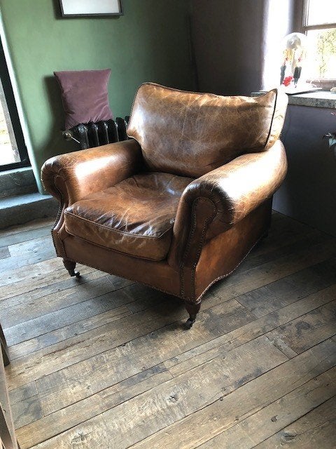 sofa, Ophalen, Leder, Gebruikt, Eenpersoons