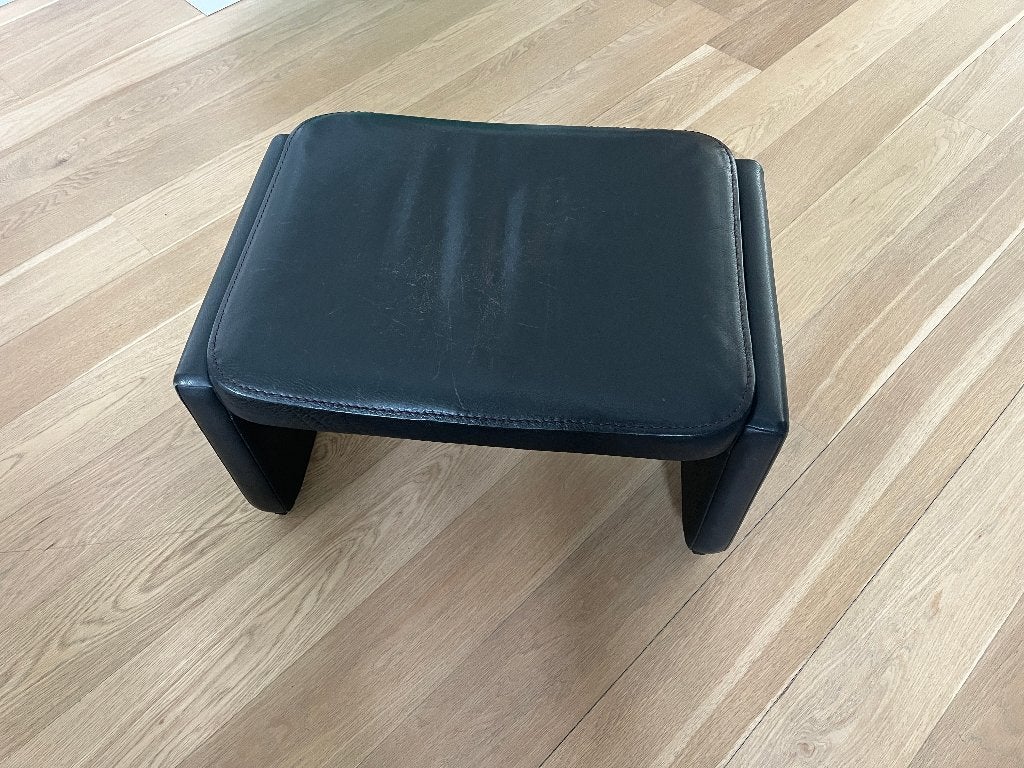 Lederen voetbank (De Sede), Ophalen, Minder dan 50 cm, Gebruikt, Klassiek
