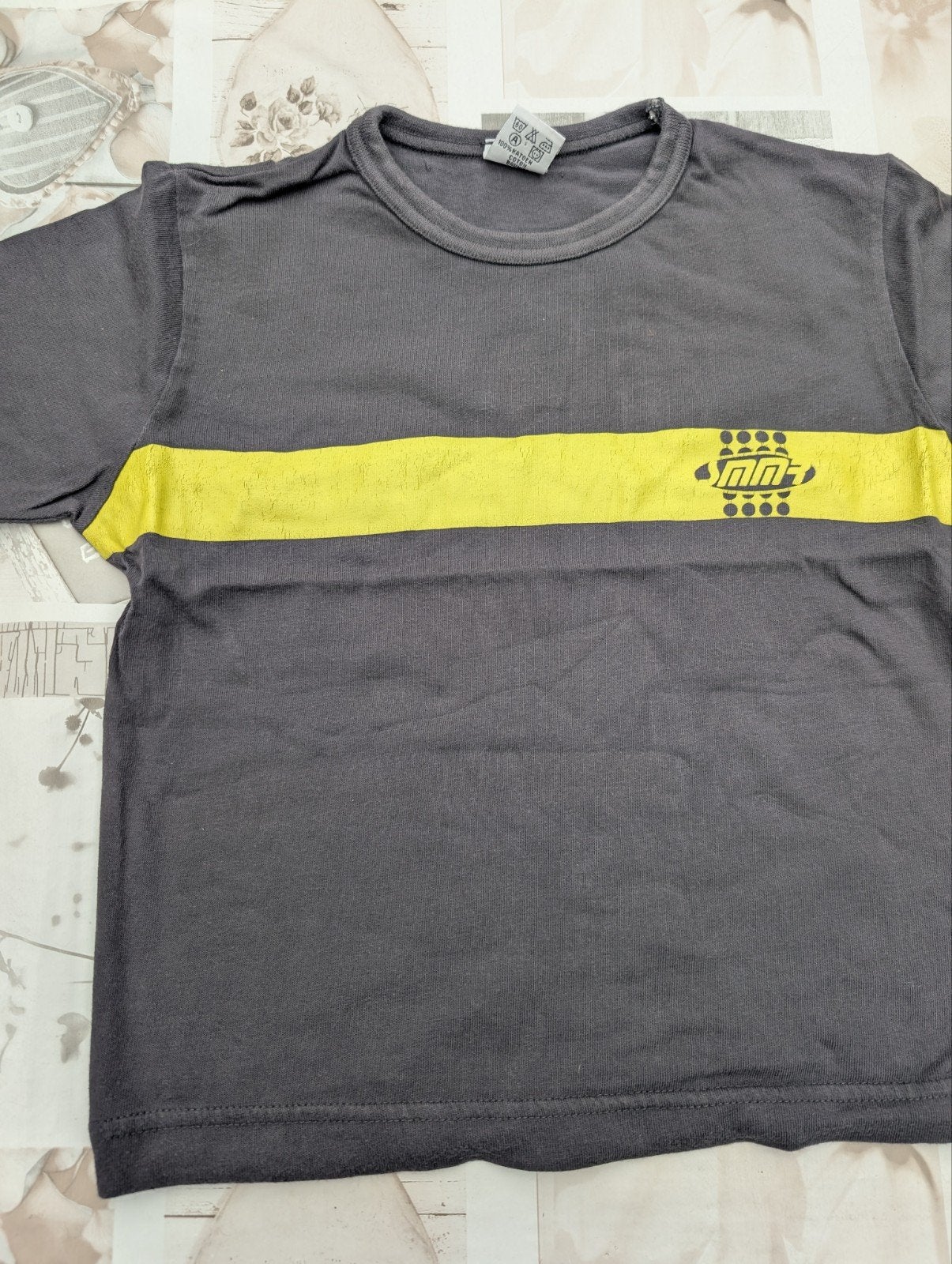 Hema grijs t-shirt voor jongens van 3/4 jaar, Ophalen of Verzenden, Zo goed als nieuw, Shirt of Longsleeve, Hema