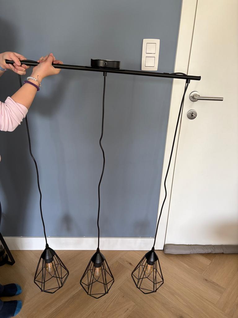 Hanglamp zwart, Ophalen, Zo goed als nieuw