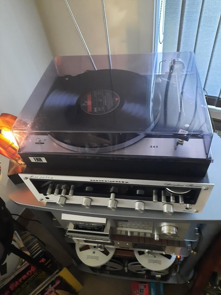 ERA PLATENSPELER 444 DIVERSE MET STANTON ELEMENT, Audio, Tv en Foto, Platenspelers, Ophalen of Verzenden, Platenspeler