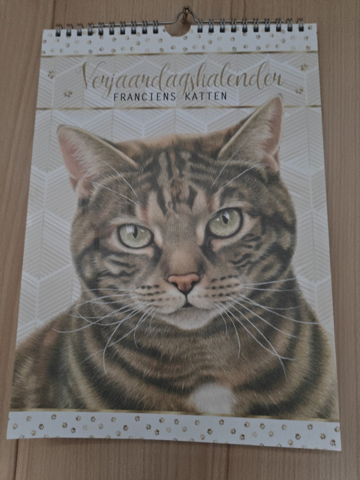 Franciens katten verjaardagskalender, Diversen, Kalenders, Ophalen, Maandkalender, Zo goed als nieuw