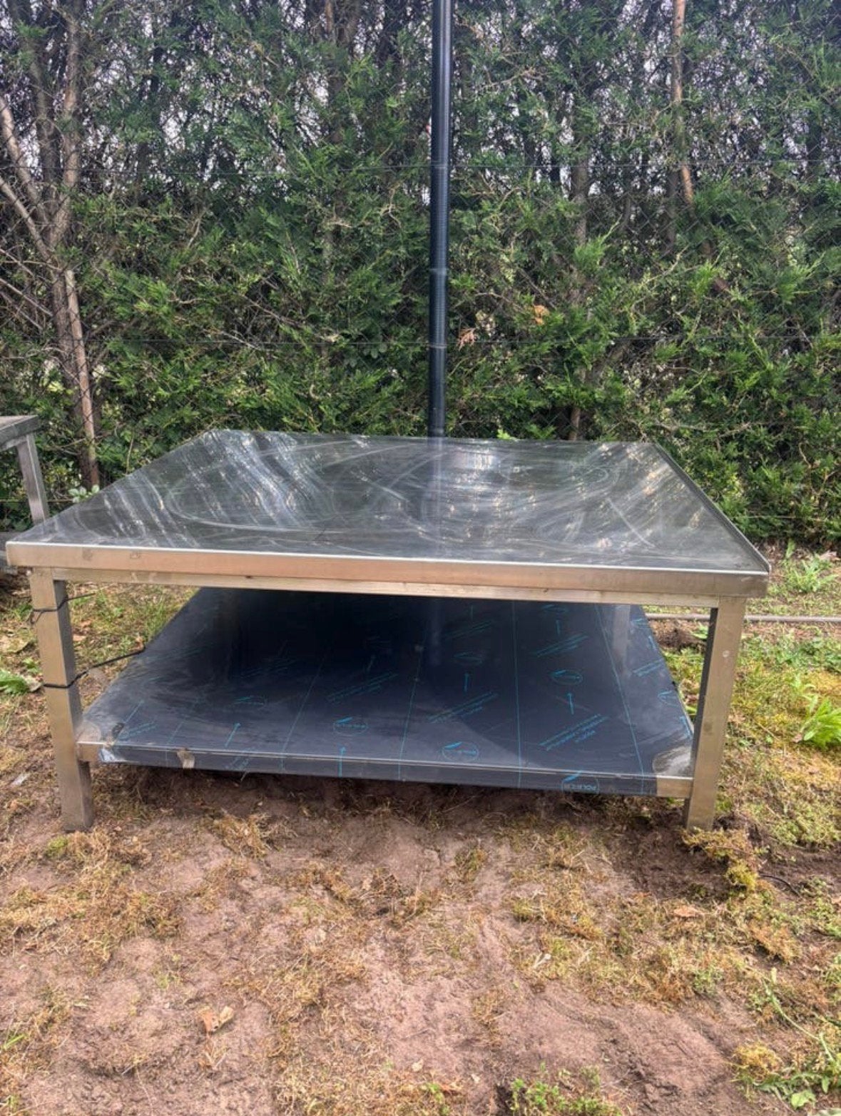 Inox werktafel, Ophalen, Zo goed als nieuw