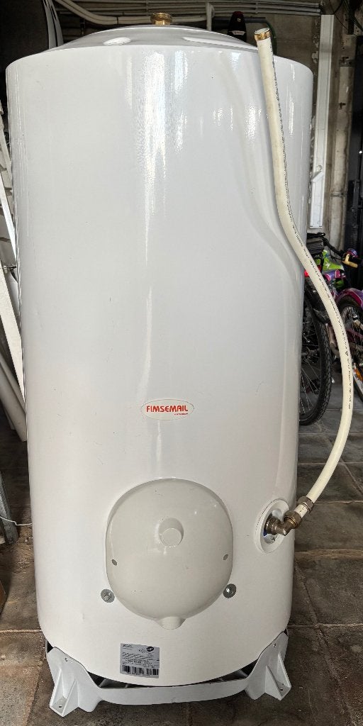 Chaudière électrique 200 l, Bricolage & Construction, 100 litres ou plus, Enlèvement, Comme neuf, Boiler
