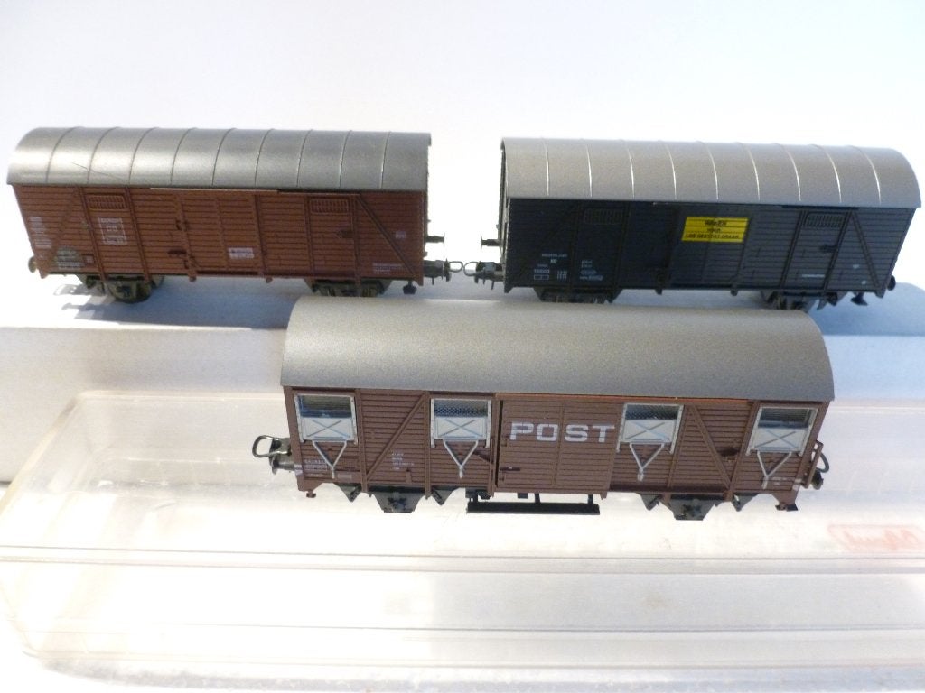 TRAINS HO, Enlèvement ou Envoi, Courant continu, Wagon, Roco