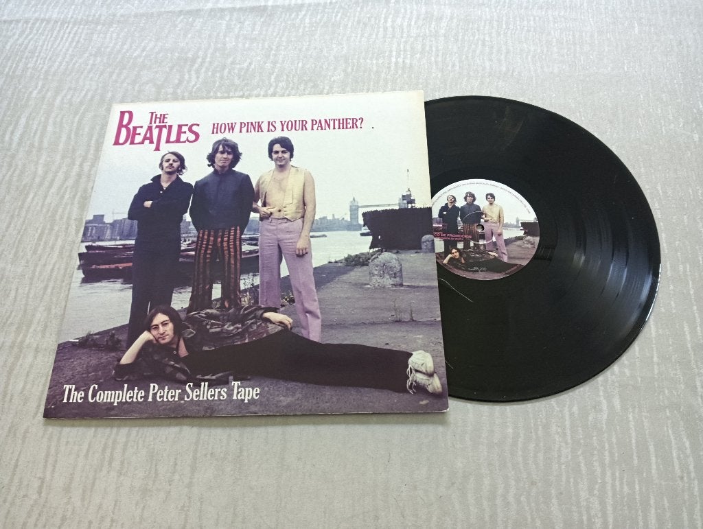 The Beatles  Lp  How Pink is your Panther ? - black vinyl, Cd's en Dvd's, LP, Zo goed als nieuw, 12 inch, Poprock