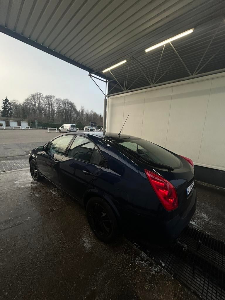 Nissan Primera, Auto's, Parkeercamera, Blauw, Bedrijf, Handgeschakeld