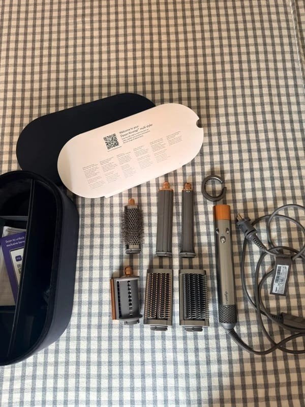 Dyson airwrap complete zonder doos, Bijoux, Sacs & Beauté, Envoi, Comme neuf, Sèche-cheveux