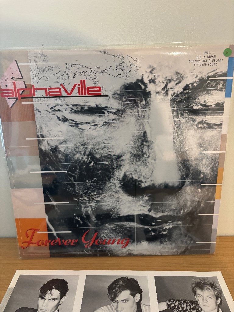 LP - Alphaville - Forever young, Cd's en Dvd's, Gebruikt, 1980 - 1989, Ophalen of Verzenden, 12 inch