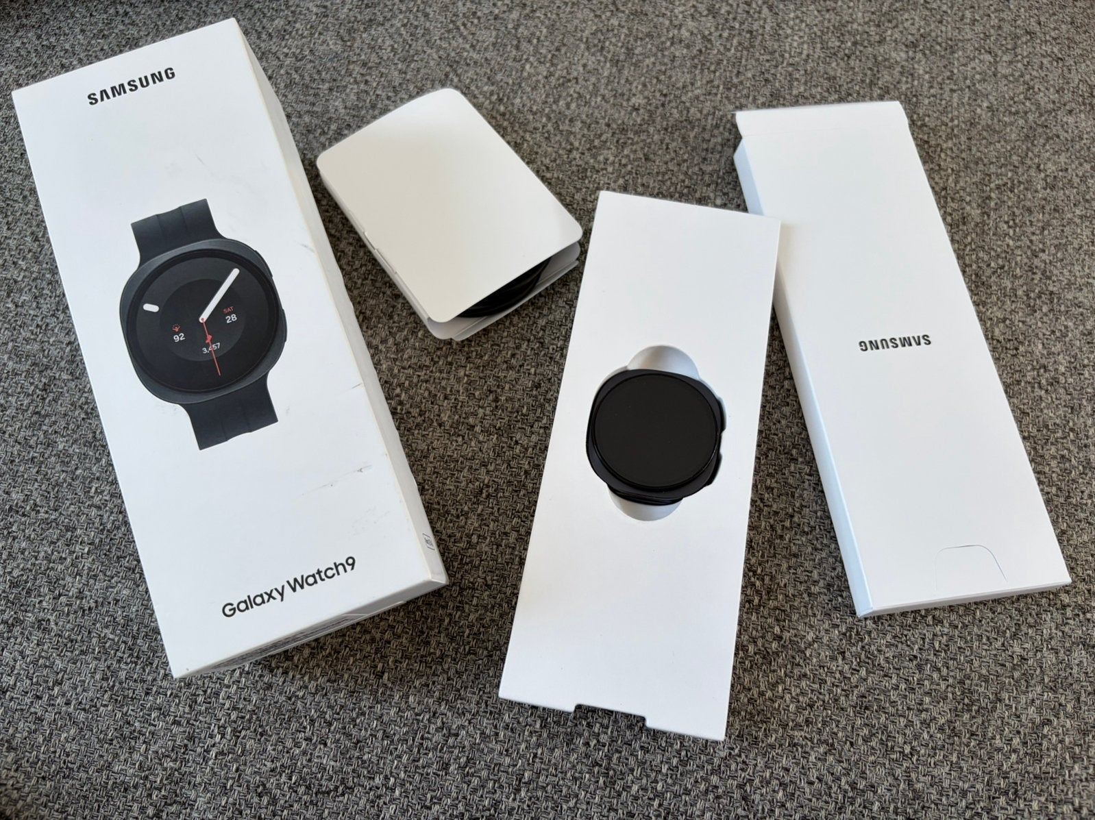 Montre connectee samsung watch 9, Bijoux, Sacs & Beauté, Enlèvement, Comme neuf