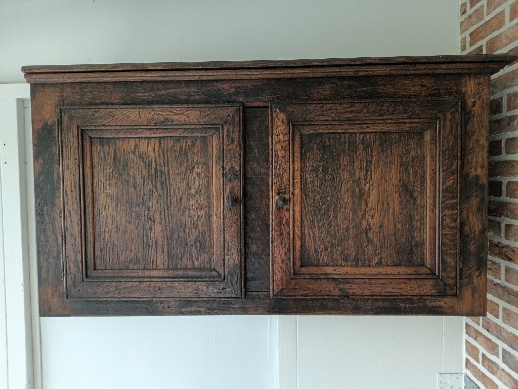 Gratuit : armoire murale en chêne, Maison & Meubles, Avec porte(s), 25 à 50 cm, Enlèvement, Utilisé
