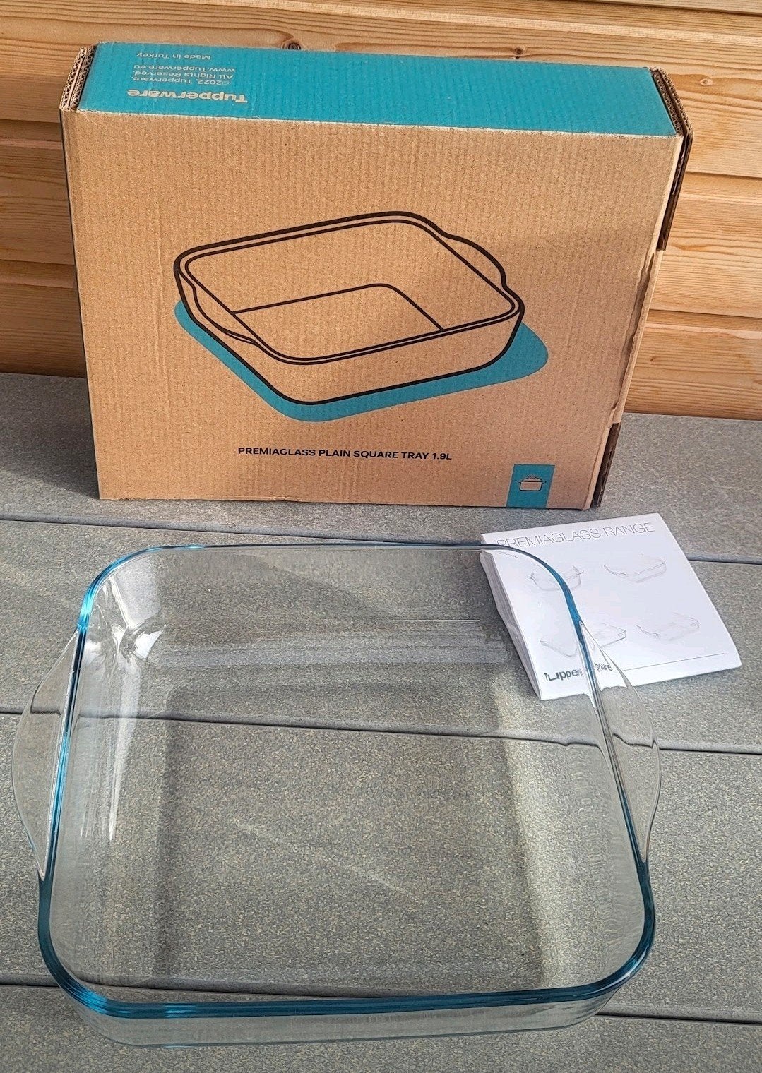 Carré en verre Tupperware Premiaglass, Enlèvement ou Envoi, Neuf