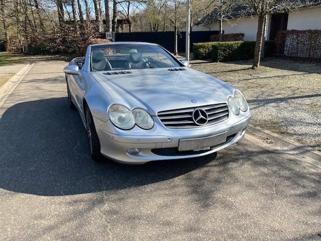 Mercedes 350 SL 189.000 km koopje, Auto's, Automaat, Cabriolet, Leder, Bedrijf