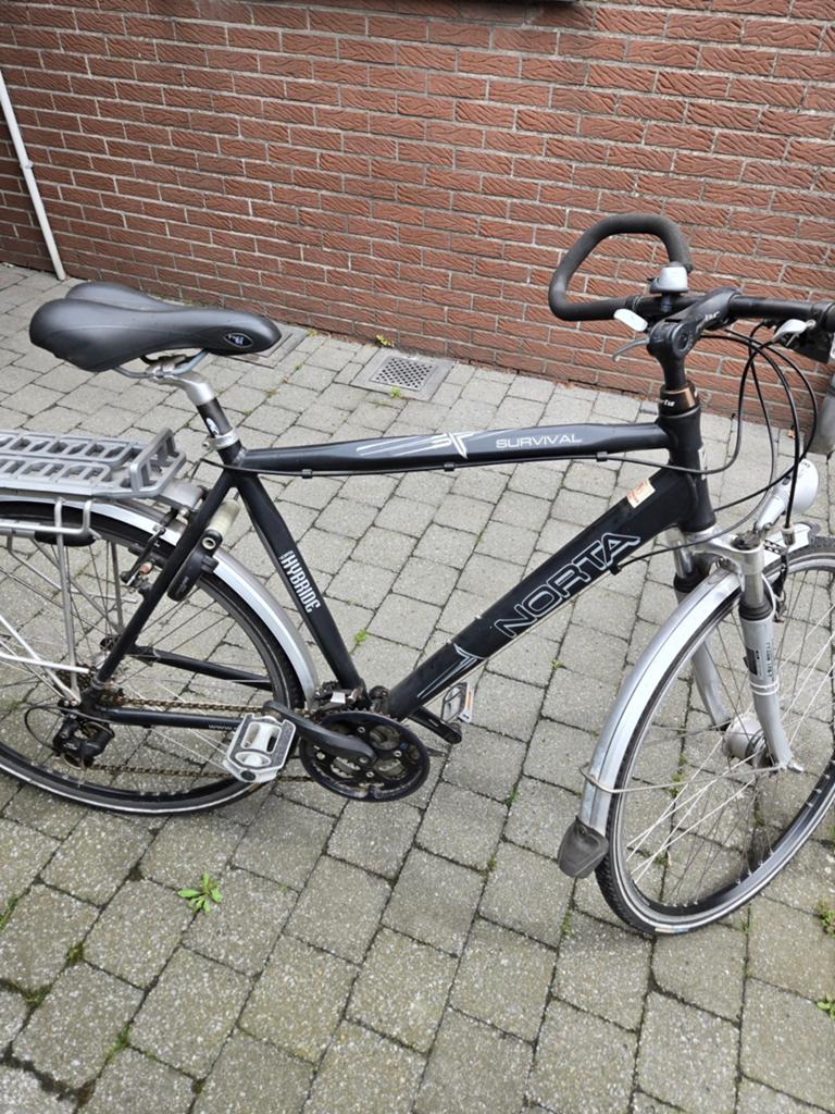 Herenfiets norta 52, Ophalen
