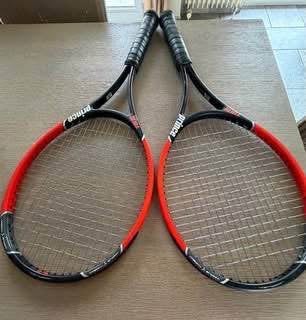 2 st nieuwe staat tennis rakketten, Ophalen, Zo goed als nieuw, Racket, Overige merken