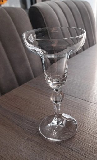 Kleine kandelaar, Ophalen of Verzenden, Kandelaar, 16 cm, Glas